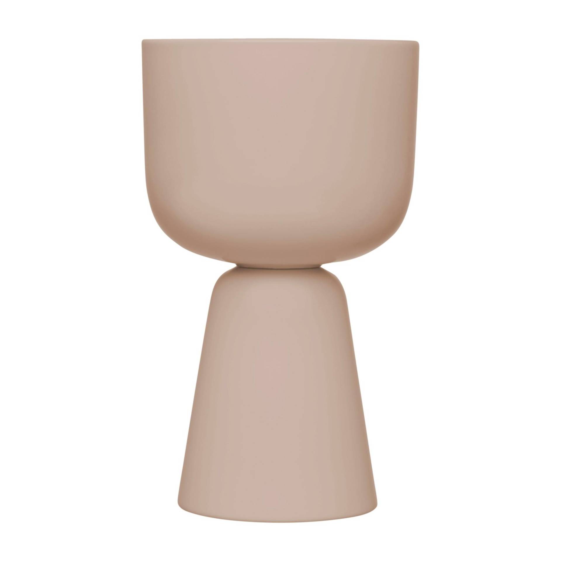 iittala - Nappula Blumentopf 260x155mm - beige/H x Ø 26x15,5cm/Handwäsche von iittala