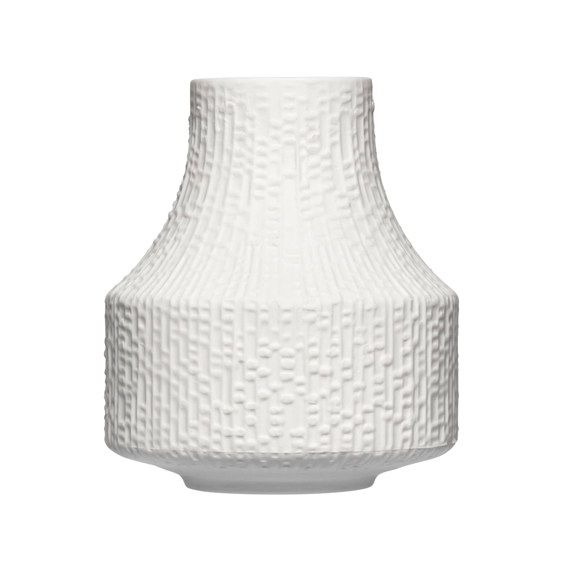 iittala - Ultima Thule Keramikvase 85x95mm - weiß/H x Ø 9,7x8,5cm/nur Handwäsche von iittala