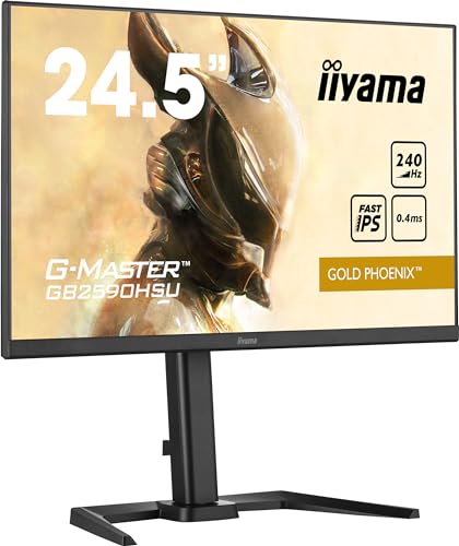 iiyama G-Master Gold Phoenix GB2590HSU-B5 24.5" LED Fast IPS FullHD 240Hz Freesync Premium von iiyama