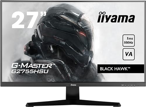 PC-Gamer-Bildschirm – IIYAMA – G2755HSU-B1 – 27 FHD – VA – 1 ms – 100 Hz – HDMI/DP – Freesync von iiyama