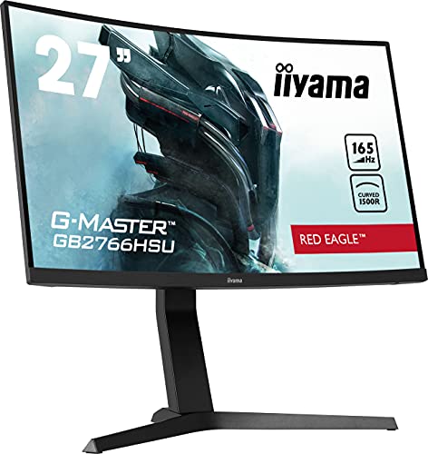 iiyama G-Master GB2766HSU-B1 27" VA FullHD 165Hz 1ms USB-A Altavoces Altura Ajustable von iiyama