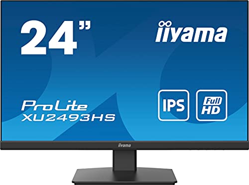 iiyama Prolite XU2493HS-B5 60,5cm 23,8" IPS LED-Monitor Full-HD HDMI DP schwarz iiyama Prolite XU2493HS-B5 60,5cm 23,8" IPS LED-Monitor Full-HD HDMI DP schwarz von iiyama