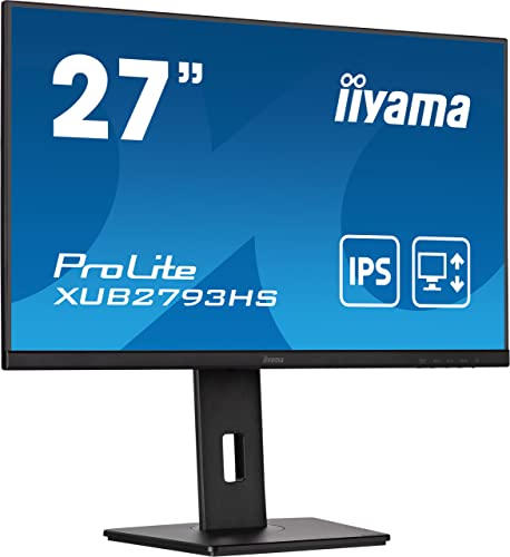 iiyama Prolite XUB2793HS-B7 27" IPS FullHD 100Hz Altavoces Altura Ajustable von iiyama