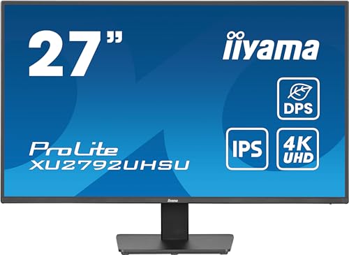 iiyama Prolite XU2792UHSU-B6 68,5cm 27" IPS LED-Monitor 4K UHD HDMI DP USB3.2 USB-C 15W DPS Slim-Line schwarz iiyama Prolite XU2792UHSU-B6 68,5cm 27" IPS LED-Monitor 4K UHD HDMI DP USB3.2 USB-C 15W DPS Slim-Line schwarz von iiyama