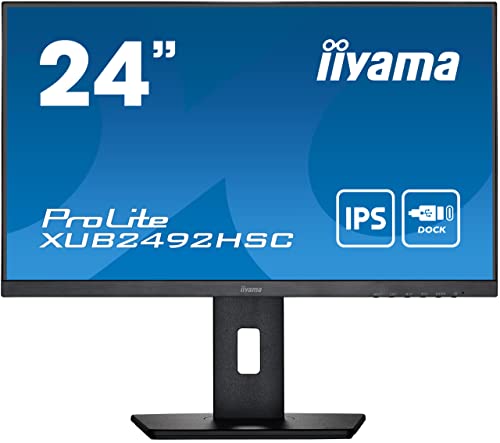 iiyama ProLite XUB2492HSC-B5 LED display 61 cm (24") 1920 x 1080 pixels Full HD Noir von iiyama