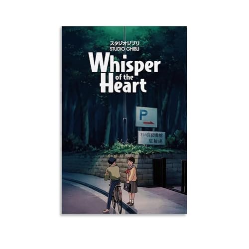 ijshndgn Poster "Whisper of the Heart", Vintage-Kunst, Raumdekoration, ästhetisches Poster für Schlafzimmer, Wohnzimmer, Wände, ästhetisches Poster, 20 x 30 cm, ungerahmter Stil ijshndgn Poster "Whisper of the Heart", Vintage-Kunst, Raumdekoration, ästhetisches Poster für Schlafzimmer, Wohnzimmer, Wände, ästhetisches Poster, 20 x 30 cm, ungerahmter Stil von ijshndgn