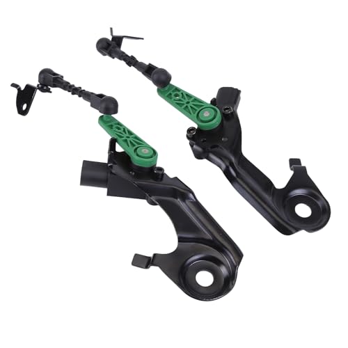 Höhenmesssensor mit Luftfederungsstange Hinten Links/Rechts, Kompatibel Für Audi A6 Avant C7 4G5, ersetzt 4H0941309C 4H0907503 4H0941310C Scheinwerfer-Niveausensor Höhenstandsensor von ikasus