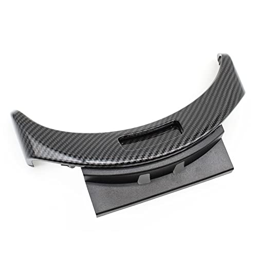 Für Mercedes Für Benz W205 W253 C-Klasse GLC Konsole Armlehne Taste Zentrale Aufbewahrungsbox Schalterabdeckung A2056803407 A2056803307 (Color : Carbon 200mm) von ikdiqew