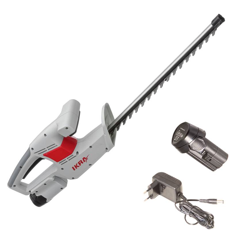 Akku Heckenschere IAHS 1240 12 Volt & Akku 2,5 Ah & Ladegerät & Messerschutz von ikra
