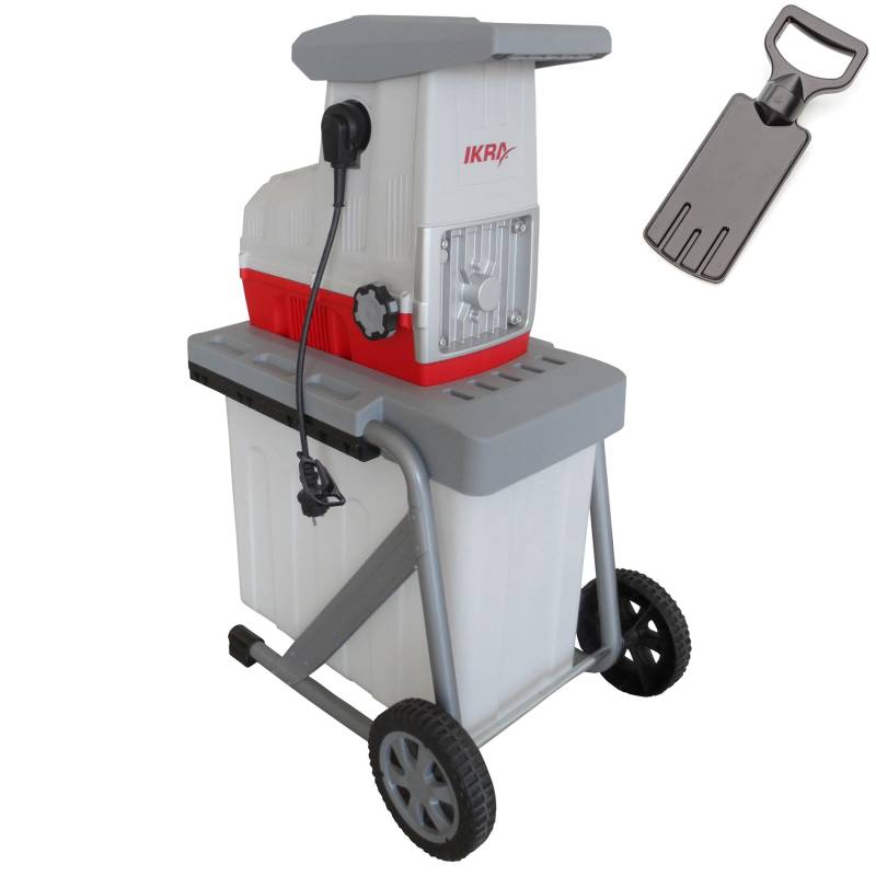 Elektro Leisewalzen Gartenhäcksler ILH 3000 A von ikra