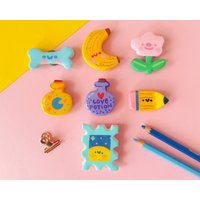 Handgemachte Magnete Aus Ton Einzigartige Handbemalte Figuren | 1, 7cm Starke von ilariapops