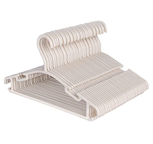 ilauke 36 Stück Kleiderbügel Kinderkleiderbügel Set, Baby Kleiderbügel Hangers aus Kunststoff, Aufbewahrung Kleiderschrank Kleiderbuegel 27CM für Kleinkinder und Babys, Creme Khaki ilauke 36 Stück Kleiderbügel Kinderkleiderbügel Set, Baby Kleiderbügel Hangers aus Kunststoff, Aufbewahrung Kleiderschrank Kleiderbuegel 27CM für Kleinkinder und Babys, Creme Khaki von ilauke