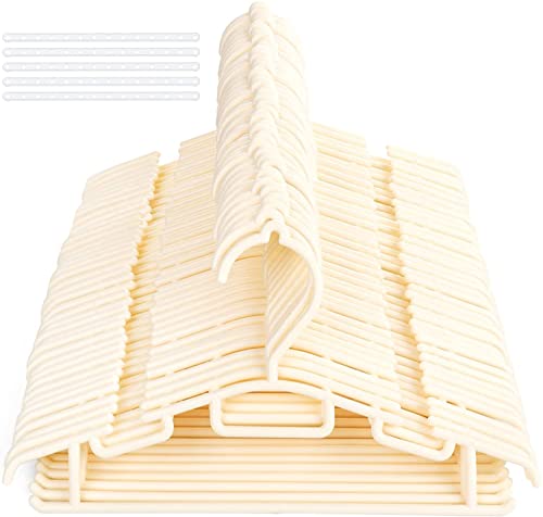 ilauke Kinderkleiderbügel Kleiderbügel Kinder Babykleiderbügel Baby 60 STK Länge 30cm Kunststoff Hangers Aufbewahrung für Kleiderschrank Schrank Kleidung in Beige ilauke Kinderkleiderbügel Kleiderbügel Kinder Babykleiderbügel Baby 60 STK Länge 30cm Kunststoff Hangers Aufbewahrung für Kleiderschrank Schrank Kleidung in Beige von ilauke