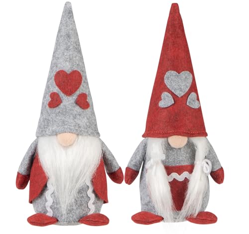 ilauke Weihnachtswichtel Figuren 2er Set Weihnachtsdeko Wichtel Weihnachten Deko Wichtel Zubehör Dekoration Christmas für Home Küche - Rot & Grau ilauke Weihnachtswichtel Figuren 2er Set Weihnachtsdeko Wichtel Weihnachten Deko Wichtel Zubehör Dekoration Christmas für Home Küche - Rot & Grau von ilauke