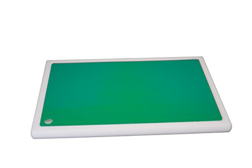 Top Board Profi Schneidebrett Set 4 tlg 40 x 30 x 3 cm incl.3 grünen wechselbaren Schneidauflagen von ilggro/seleXions