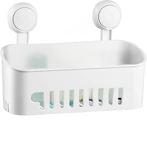 ilikable Duschablage OHNE BOHREN Duschkorb mit stark Saugnapf von ilikable