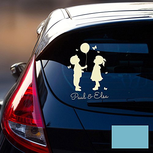 ilka parey wandtattoo-welt Autotattoo Kinder Autoaufkleber Heckscheibe Junge und Mädchen Luftballon Wunschname M2196 - ausgewählte Farbe: *lichtblau* ausgewählte Größe: *S - 16cm breit x 25cm hoch* ilka parey wandtattoo-welt Autotattoo Kinder Autoaufkleber Heckscheibe Junge und Mädchen Luftballon Wunschname M2196 - ausgewählte Farbe: *lichtblau* ausgewählte Größe: *S - 16cm breit x 25cm hoch* von ilka parey wandtattoo-welt