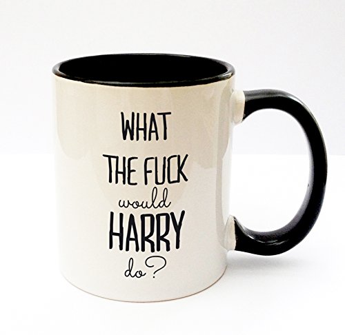 ilka parey wandtattoo-welt Becher Tasse Kaffeetasse Cup Mug mit Spruch What The Fuck Would Harry do ts171 von ilka parey wandtattoo-welt