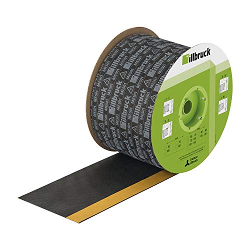 ILLBRUCK 393287 TwinAktiv HI E+ 250mm x40 Meter, Inhalt: 1 Rollen, Schwarz von Illbruck