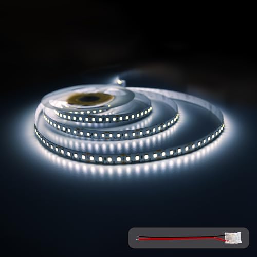 illuburg 12V LED Strip 5m Kaltweiß 6000K 128LEDs/M 12W/M 7200lm Superhell SMD 2835 Dimmbar Selbstklebend LED Streifen Lichtband Lichtleiste Deko Beleuchtung illuburg 12V LED Strip 5m Kaltweiß 6000K 128LEDs/M 12W/M 7200lm Superhell SMD 2835 Dimmbar Selbstklebend LED Streifen Lichtband Lichtleiste Deko Beleuchtung von illuburg