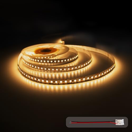 illuburg 12V LED Strip 5m Warmweiß 2700K 128LEDs/M 12W/M 7200lm Superhell SMD 2835 Dimmbar Selbstklebend LED Streifen Lichtband Lichtleiste Deko Beleuchtung illuburg 12V LED Strip 5m Warmweiß 2700K 128LEDs/M 12W/M 7200lm Superhell SMD 2835 Dimmbar Selbstklebend LED Streifen Lichtband Lichtleiste Deko Beleuchtung von illuburg