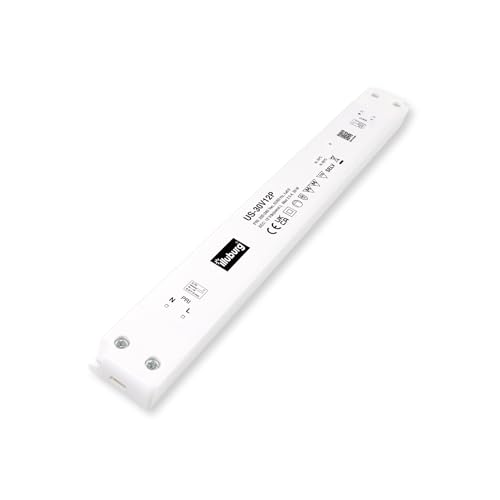 illuburg LED Trafo 12V 30W Slim Flackerfrei Geräuschlos für G4 GU5,3 LED Streifen Möbel Verdeckte Montage Netzteil Treiber Vorschaltgerät Driver Power Supply von illuburg