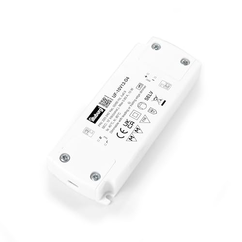 illuburg LED Trafo 12V Dimmbar Triac Flach 2W - 10W für LED Strip Lampe LED Netzteil Treiber Transformator Vorschaltgerät Driver von illuburg