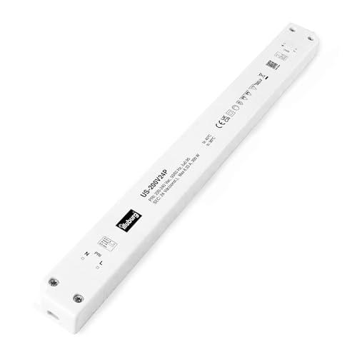 illuburg LED Trafo 24V 200W Slim Flackerfrei Geräuschlos für G4 GU5,3 LED Streifen Möbel Verdeckte Montage Netzteil Treiber Vorschaltgerät Driver Power Supply illuburg LED Trafo 24V 200W Slim Flackerfrei Geräuschlos für G4 GU5,3 LED Streifen Möbel Verdeckte Montage Netzteil Treiber Vorschaltgerät Driver Power Supply von illuburg