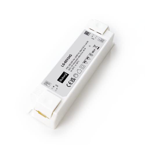 illuburg LED Trafo 24V 60W Flackerfrei für LED Strip Lampe LED Netzteil Treiber Transformator Driver Power Supply von illuburg