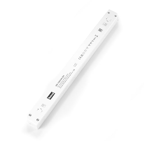 illuburg LED Trafo 24V Dimmbar Triac Slim 30W - 150W für LED Strip Lampe LED Netzteil Treiber Transformator Vorschaltgerät Driver von illuburg