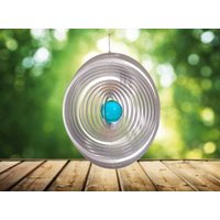 Illumino Edelstahl Windspiel Wind Spinner Orbis Mit 35mm Glaskugel Für Garten Wohnung Gartendeko Wohn Fenster Metall Deko Illumino Edelstahl Windspiel Wind Spinner Orbis Mit 35mm Glaskugel Für Garten Wohnung Gartendeko Wohn Fenster Metall Deko von illuminodesign