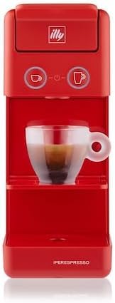 Illy Cafè, Kaffeemaschine Y3.3, rot, kompatibel mit Iperespresso-Kapseln für Espresso und Amerikanischen Kaffee Illy Cafè, Kaffeemaschine Y3.3, rot, kompatibel mit Iperespresso-Kapseln für Espresso und Amerikanischen Kaffee von illy