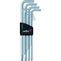 Winkelschraubendrehersatz 369H11 ISO2936L 11tlg. 6KT-Kugelk.1,5-10 lang Wiha von Wiha