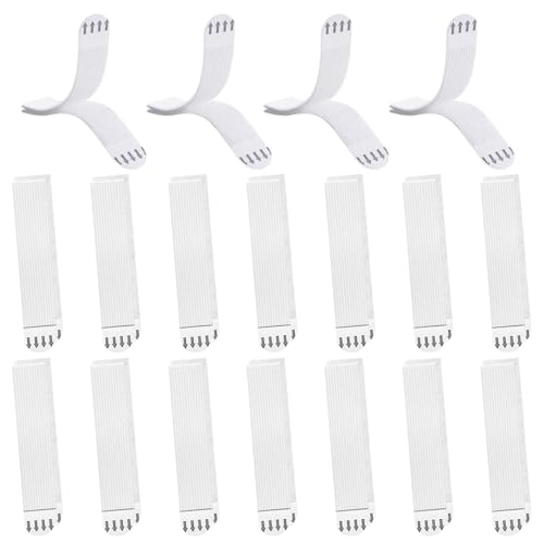 Bildhängestreifen 18 Paar Hochleistungsstempelfreie Traaceless Strips wiederverwendbare einfache Entfernung Selbstklebender Rahmen Bild Poster-Kleiderbügel ohne Nägel von imFreienawn