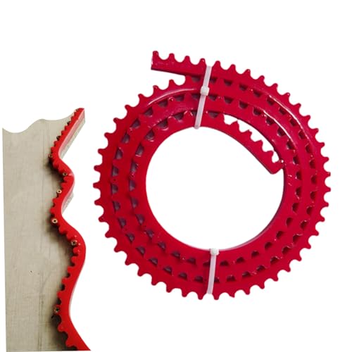 Holzbearbeitung Getriebe angetriebene Profilierleiste 1,98 m Holzbearbeitung Kurve Shaping Strip Konturlehre Flexible Kurvenschablone von imFreienawn