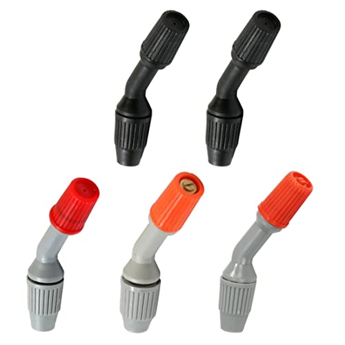 Sprühdüsen Set Gartenbewässerung Weedkiller Kegel Ersatzteile Sprühers Ersatz für das Bewässern von 5pcs Gartenspray von imFreienawn