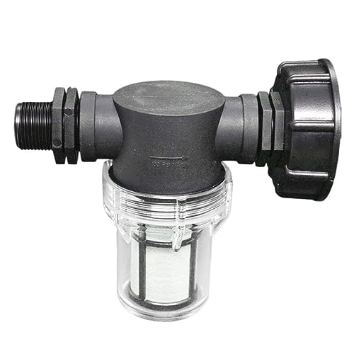 Tonnen-Barrel Connector mit Filter IBC Tankschlauch Adapter Zubehör 3/4 Zoll Innengewinde Modelle von imFreienawn