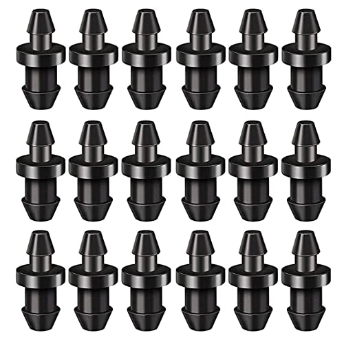 Tropfbewässerungsstopfen 1/4 Zoll Tropfrohrendkappe Bewässerungsstopper Systemteile 100pcs Endstopfen von imFreienawn