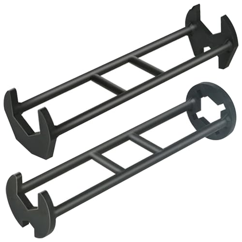 imFreienawn 2pcs/Set Beckenschlüssel in 7 Größen Waschbeckenschlüsselanschluss Multifunktional robuster Wasserhahn dicht von imFreienawn