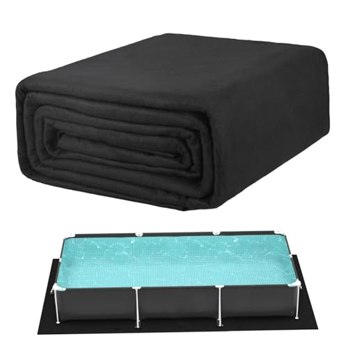 imFreienawn Pool Liner Pad, 6, 6x10ft Rechteck faltbar & weastresistentes Pool-Erdungspad, Cuttable Matte verhindert eine Punktion, Unkrautbarriere für Zuhause, Outdoor unter Polsterung imFreienawn Pool Liner Pad, 6, 6x10ft Rechteck faltbar & weastresistentes Pool-Erdungspad, Cuttable Matte verhindert eine Punktion, Unkrautbarriere für Zuhause, Outdoor unter Polsterung von imFreienawn