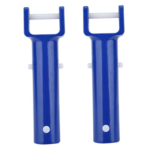 imFreienawn Pool V Kopfgriff Pool Pinsel Kopfgriff Schwimmen V Clip Ersatz Zubehör Kunststoff Blau 2 PCS imFreienawn Pool V Kopfgriff Pool Pinsel Kopfgriff Schwimmen V Clip Ersatz Zubehör Kunststoff Blau 2 PCS von imFreienawn