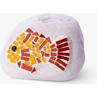 Lapidemart Dekostein Mit Mosaik Fisch in Verschiedenen Größen von imPerfektKunsthafen