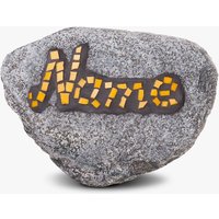 Lapidemart Dekostein Mit Mosaik Individueller Wunschname in Verschiedenen Größen von imPerfektKunsthafen