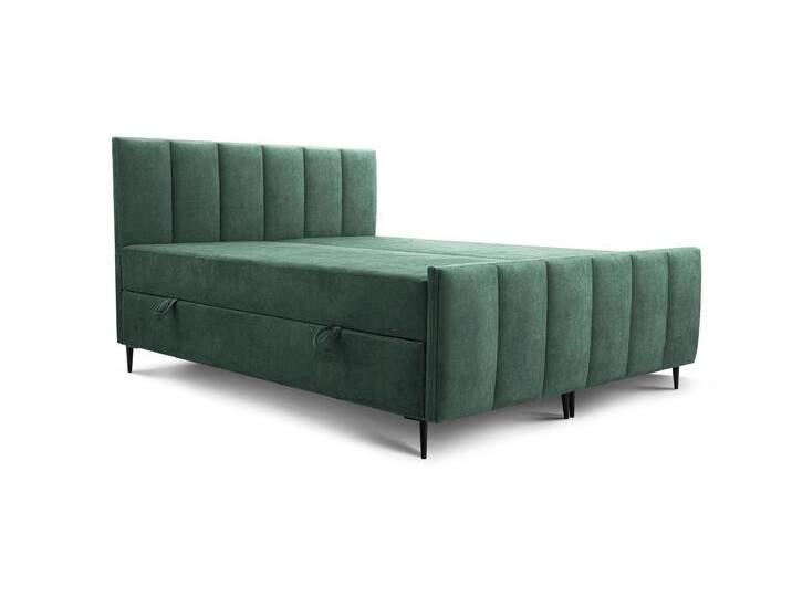 Boxspringbett 160x200 RUBI Grün (Vena 4) von imoebel24