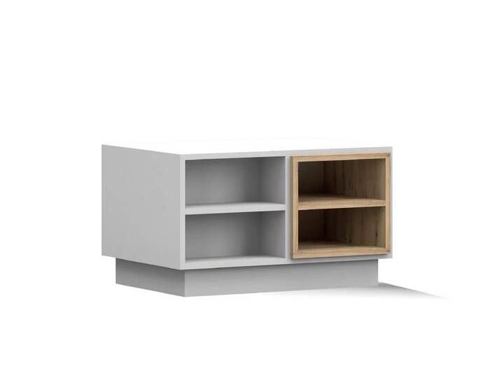 Couchtisch GREY 06 120 cm Weiß Weiß von imoebel24