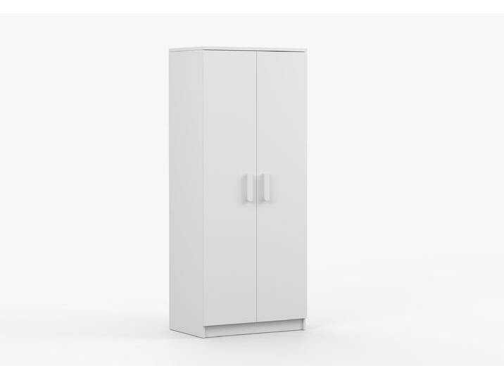Drehtürenschrank JONAS I 06 80 cm Weiß Weiß Weiß von imoebel24