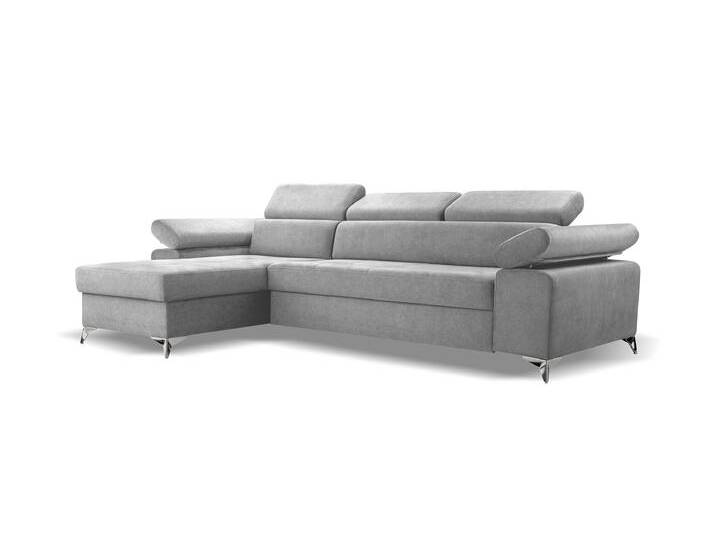 Ecksofa BARDI Links Aschegrau (Noel 26) von imoebel24