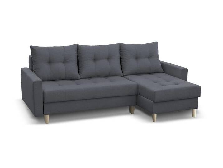 Ecksofa BODO Grau (Malmo 95) von imoebel24