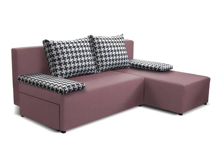 Ecksofa DAKOTA Rosa (Malmo 61) von imoebel24