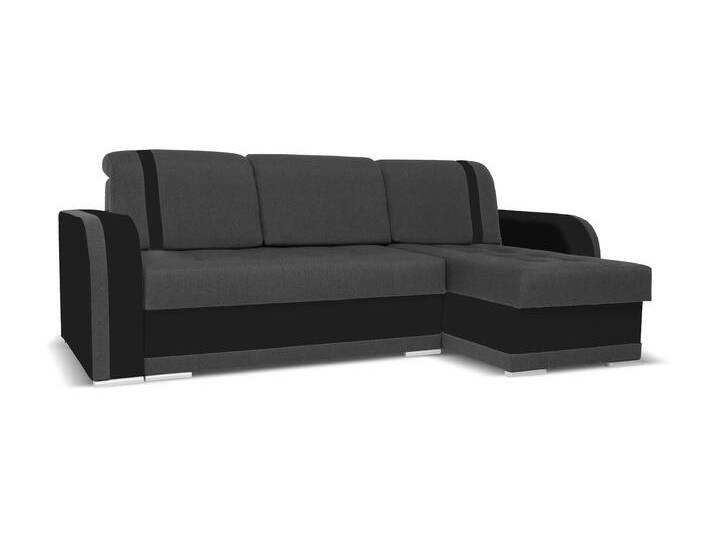 Ecksofa DUBAJ Grau/schwarz (Inarii96 Cayenne1114) von imoebel24
